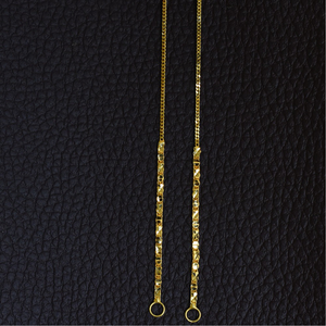 22K EARRINGS CHAIN