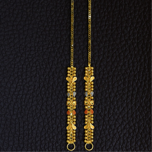 22K EARRINGS CHAIN