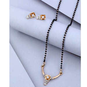 916 CZ Gold Attractive Design Mangalsutra Wit