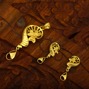 916 Gold Hallmark Stylish Light Weight Design