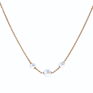 Pearl Chain 22k Gold