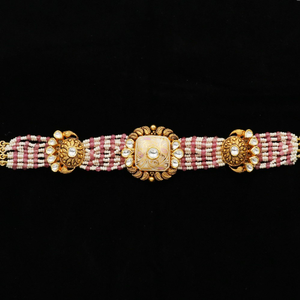 916 Gold Royal Pearl Bracelet AJB50