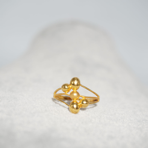 916 Gold Modern Fancy Rings 261R78