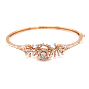 Kusimba diamond bracelet with pressure set in