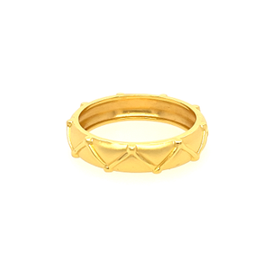 22k Yellow Gold Regal Band
