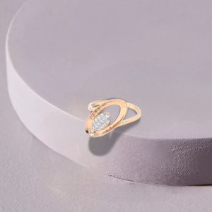 Geometric Stylish Gold Ring