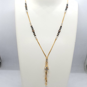 Gold 91.6 Rodium Fancy Mangalsutra