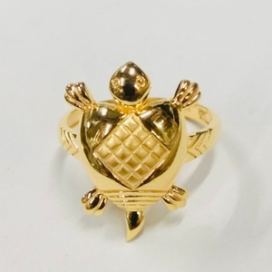 22 kT GOLD COLOUR STONE PEACOCK EARRING TOP