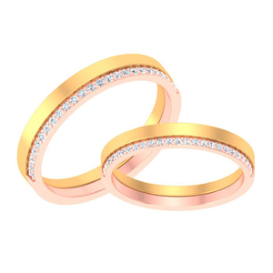 916 Gold Couple ring