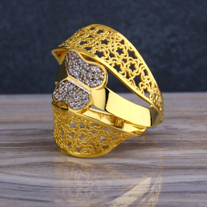 22KT CZ  Gold Hallmark Designer Women's Long 