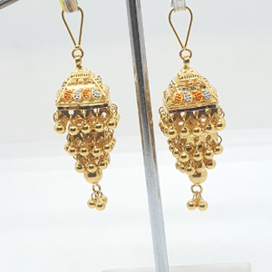 Gold 22.k Fancy Kalakatti Jhumar