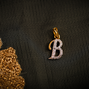 22K ALPHABET PENDANT