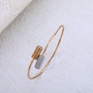 18ct Rose Gold Fancy Hallmark Bracelet RLKB26