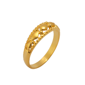 22k Gold Plain Beautiful Ring