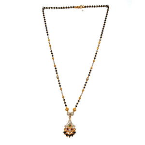 One gram gold forming fancy mangalsutra mga -