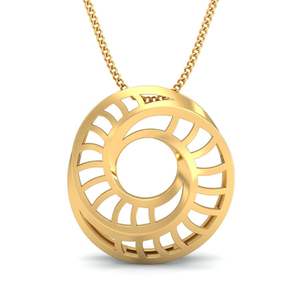 916 Gold Beautiful Pendant BPDP043