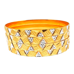 1 gram gold forming bangles mga - bge0288