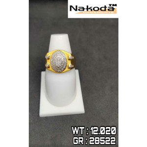 916 Men's Fancy gold ring