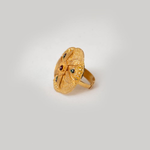 22kt gold plain designer rings