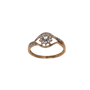 18K Rose Gold Modern Ring MGA - LRG1293