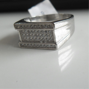 925 sterling silver diamond ring