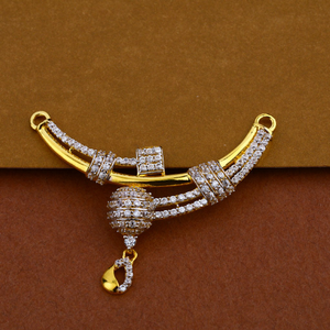 916 Gold Hallmark Mangalsutra Pendant MP25