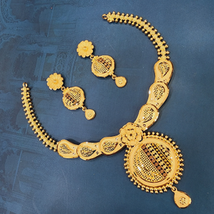 1.gram gold Forming Fashion Jewellery  neckla