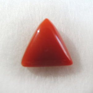 3.41ct triangle natural red-coral (