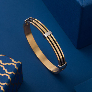 999 rose gold plated fancy bracelet