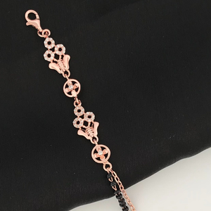 925 Silver Unique Design Mangalsutra Bracelet