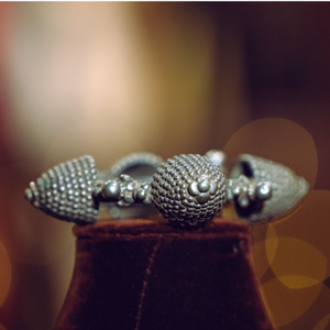 925 silver adjustable butterfly design bangle