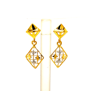 22k Yellow Gold Ultra Light Weight  Stunning 