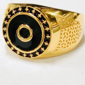 916 Gold Gents Ring