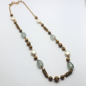 916 gold antique mala
