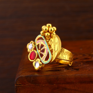 916 Gold Antique Designer Ladies Ring LAR141