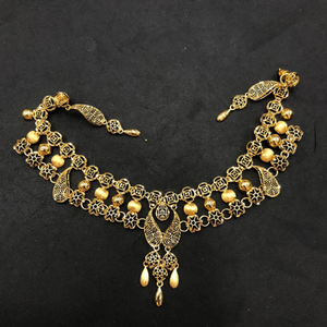 22K Gold Trendy Turkish Necklace Set