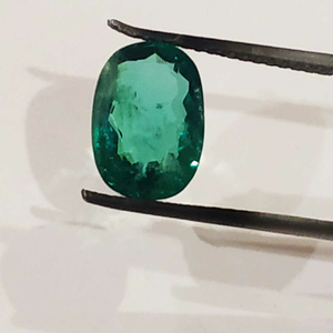 5.70ct oval green emerald-panna