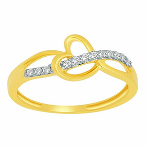 18k gold real diamond ring mga - rdr0032
