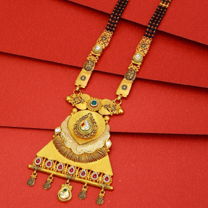 Antique Design Ladies 22ct 916 Gold Mangalsut