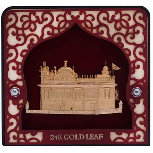 24k gold leaf Temple  gifteble frame