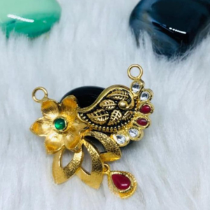 916 gold jadtar mangalsutra pendants msp-0005