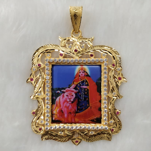 916 gold fancy gent's shakti maa photo mina f