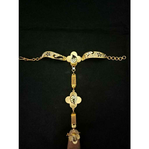 18Kt Gold Fancy poncho