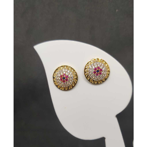 22k ladies round earring