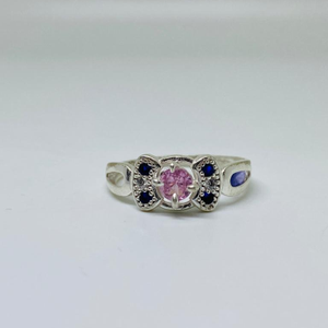 Pure Silver Ladies Ring