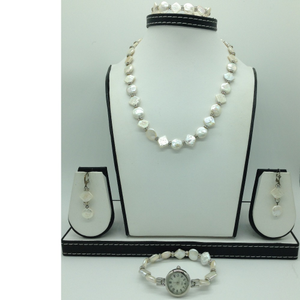 Freshwater baroque 1 lines pearls full set