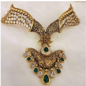 916 Gold antique necklace