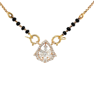 Floral Bliss A Sparkling Diamond & Gold M