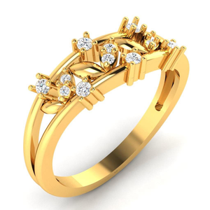 22k Gold Contemporary Fancy Rings