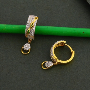 22 carat gold ladies earrings RH-LE710